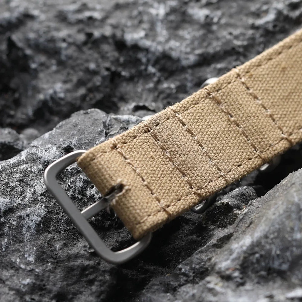 Handmade Pure Canvas Watch Strap