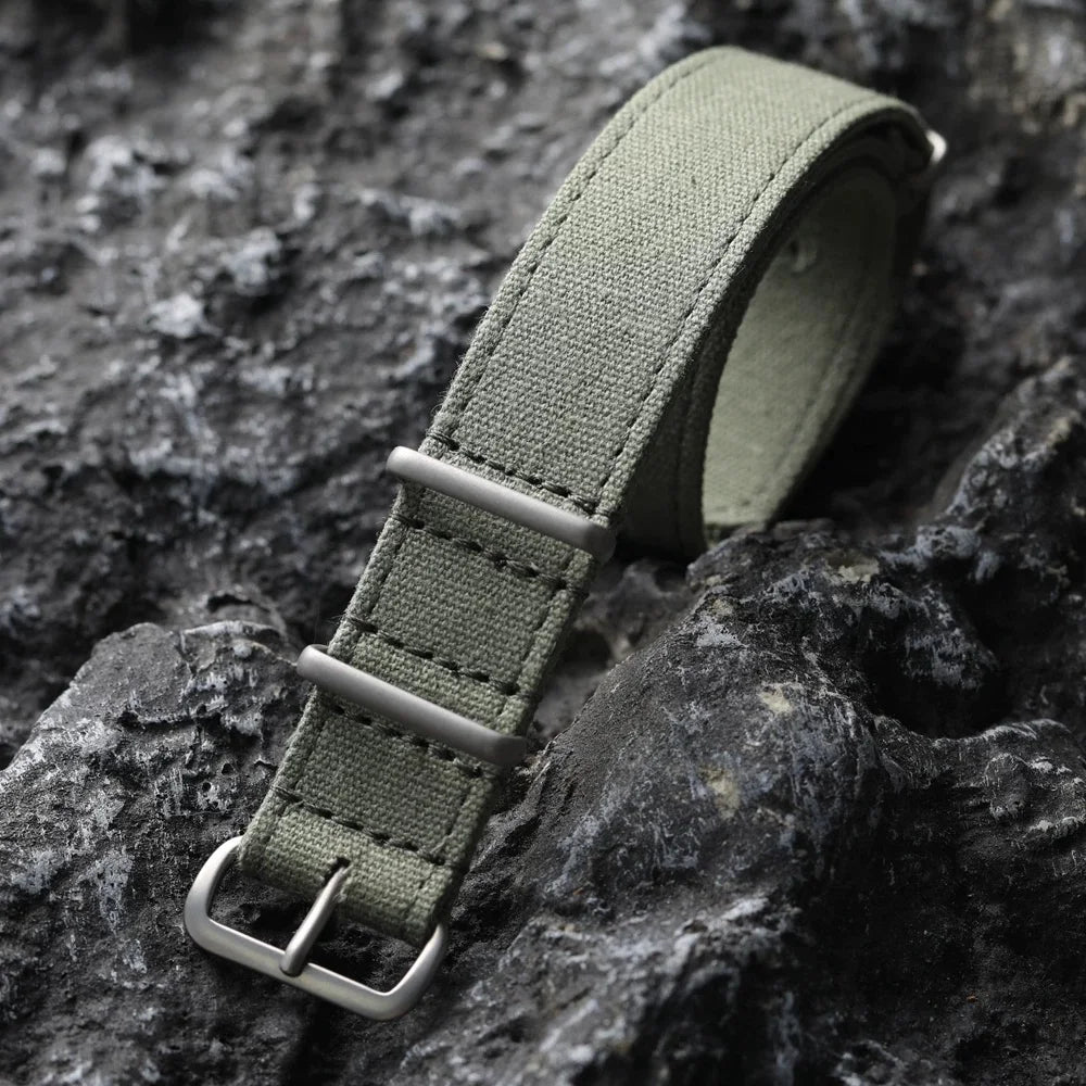Handmade Pure Canvas Watch Strap