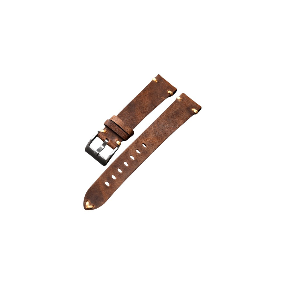 Hand Stitched Leather Watch Strap